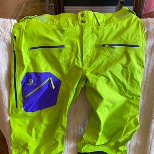 Men’s Salomon Shell Snowpants - Clima Pro …